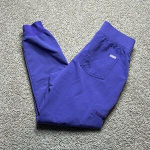 Figs Purple Track Jogger Pants